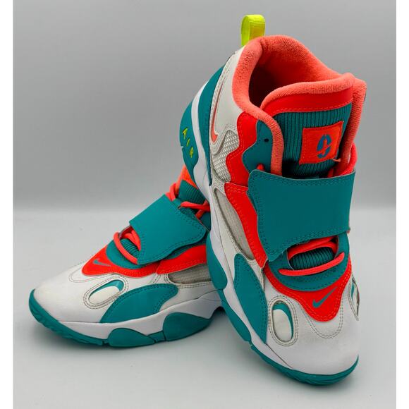 NIKE AIR MAX Speed Turf Crimson Turquoise Miami BQ9632-101 Sz 6.5 #226 main image 5